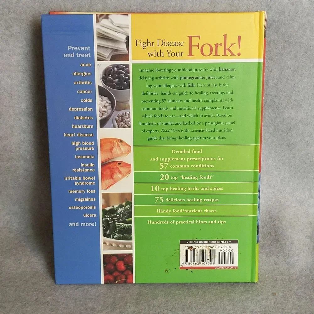 Readers Digest Food Cures Breakthrough Nutritional Prescriptions Hardback